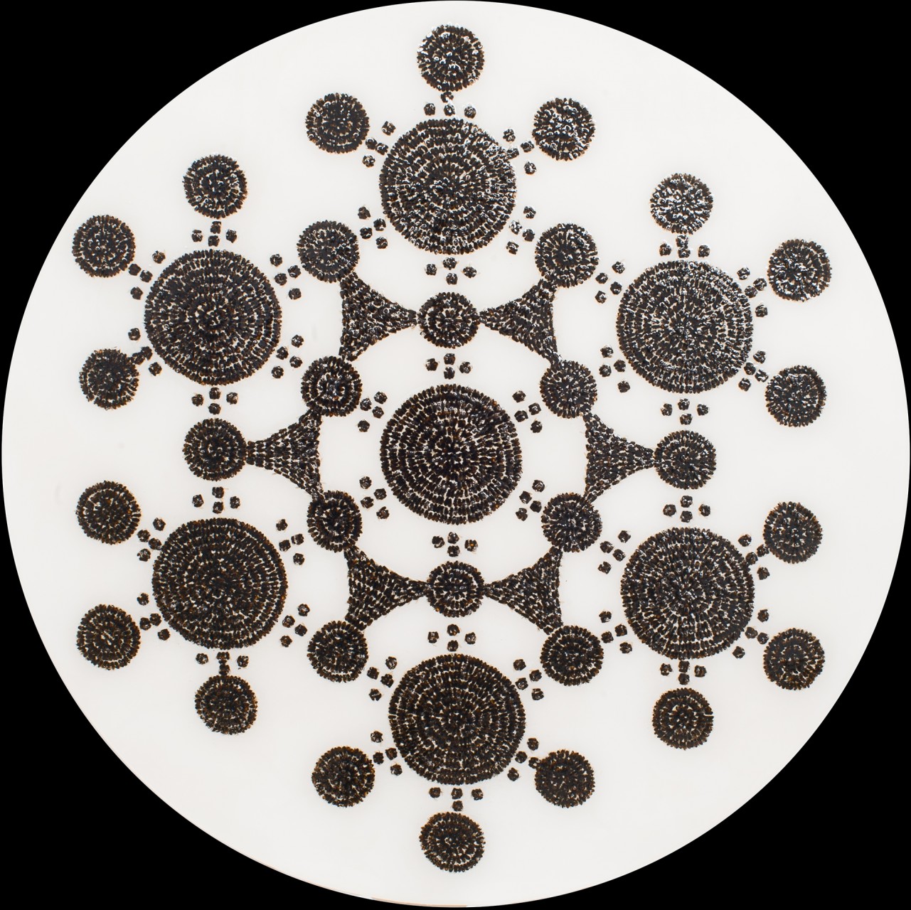 Circle 5, 2014, 48" x 48"